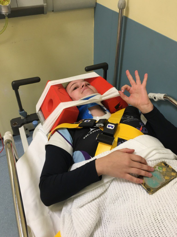 Don't come for me until you can compete with my neck injuries