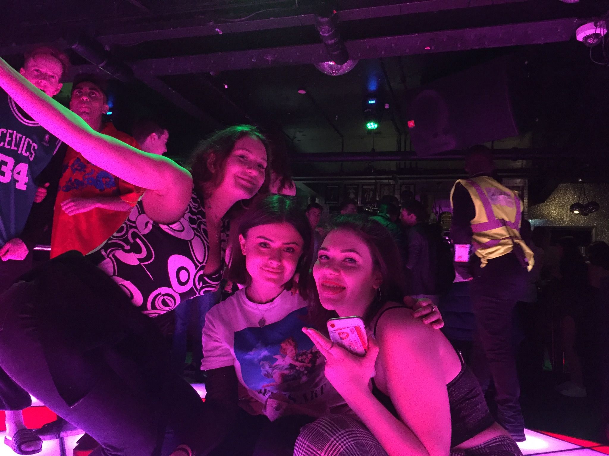 Image may contain: Disco, Night Life, Party, Night Club, Club, Human, Person