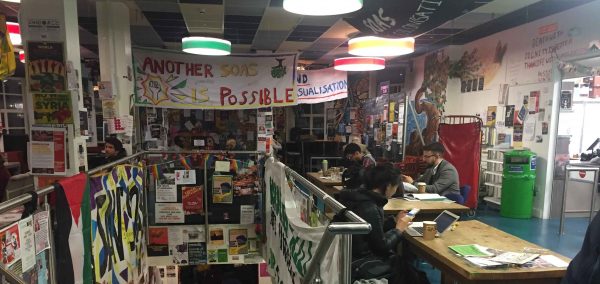 Image may contain: Newsstand, Restaurant, Indoors, Interior Design, Shop, Person, Human