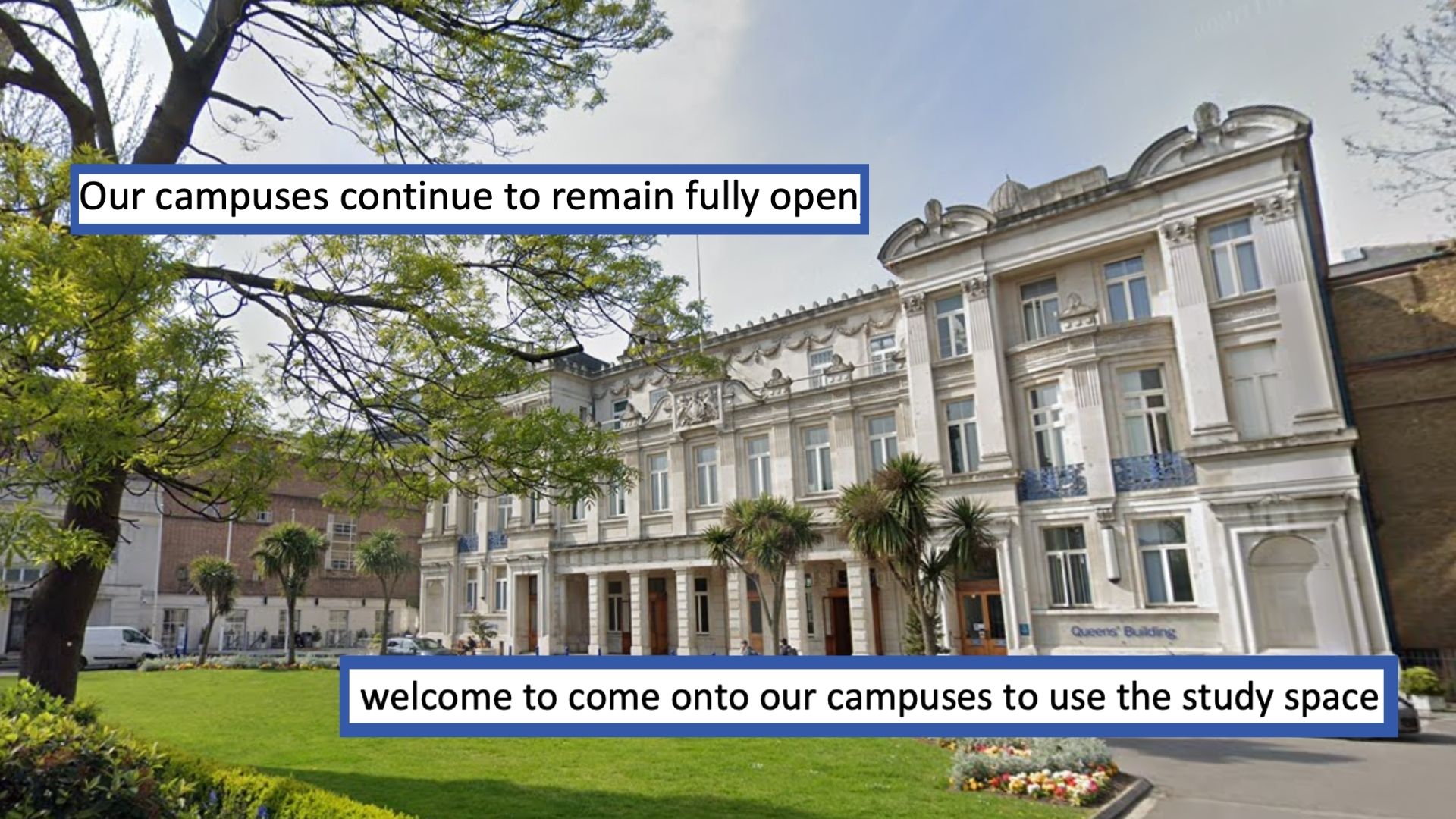 QMUL ignores government advice and 'welcomes' students return to campus  immediately