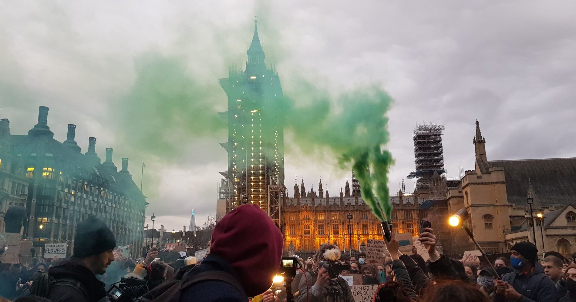 Protests in picture: The last week of London protests and vigils