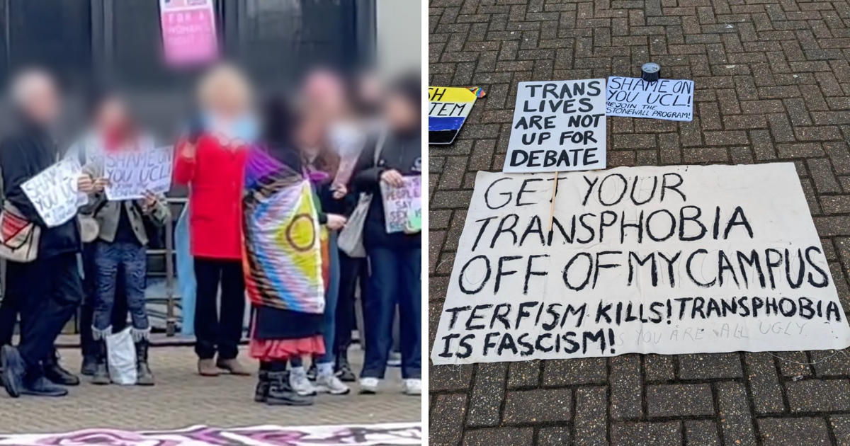 'Off my campus': 'Women's liberation' event at UCL sparks student protest for trans rights - Vimarsana News