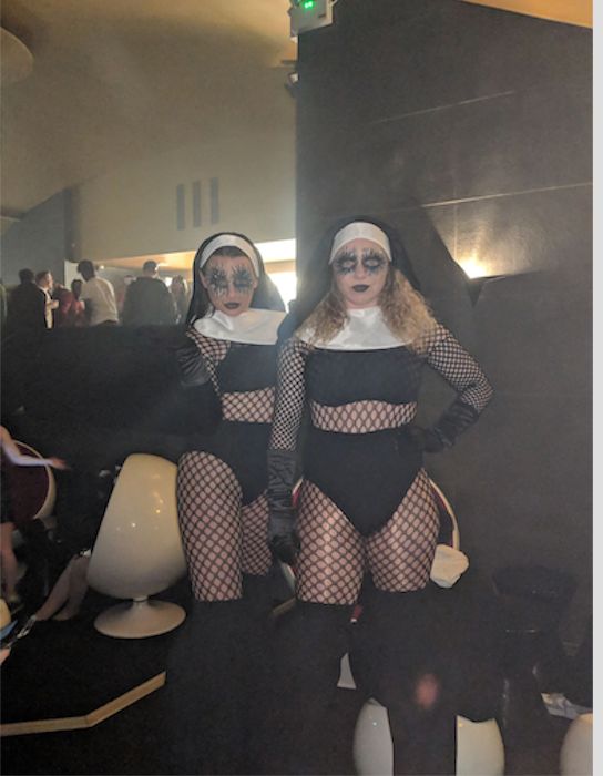 Image may contain: Chain Mail, Armor, Person, People, Human