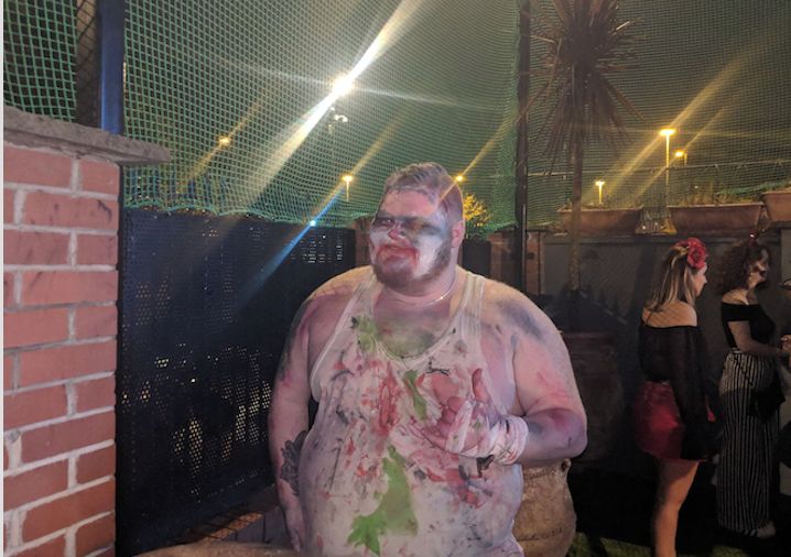 Image may contain: Vase, Pottery, Potted Plant, Plant, Jar, Flora, Person, People, Human