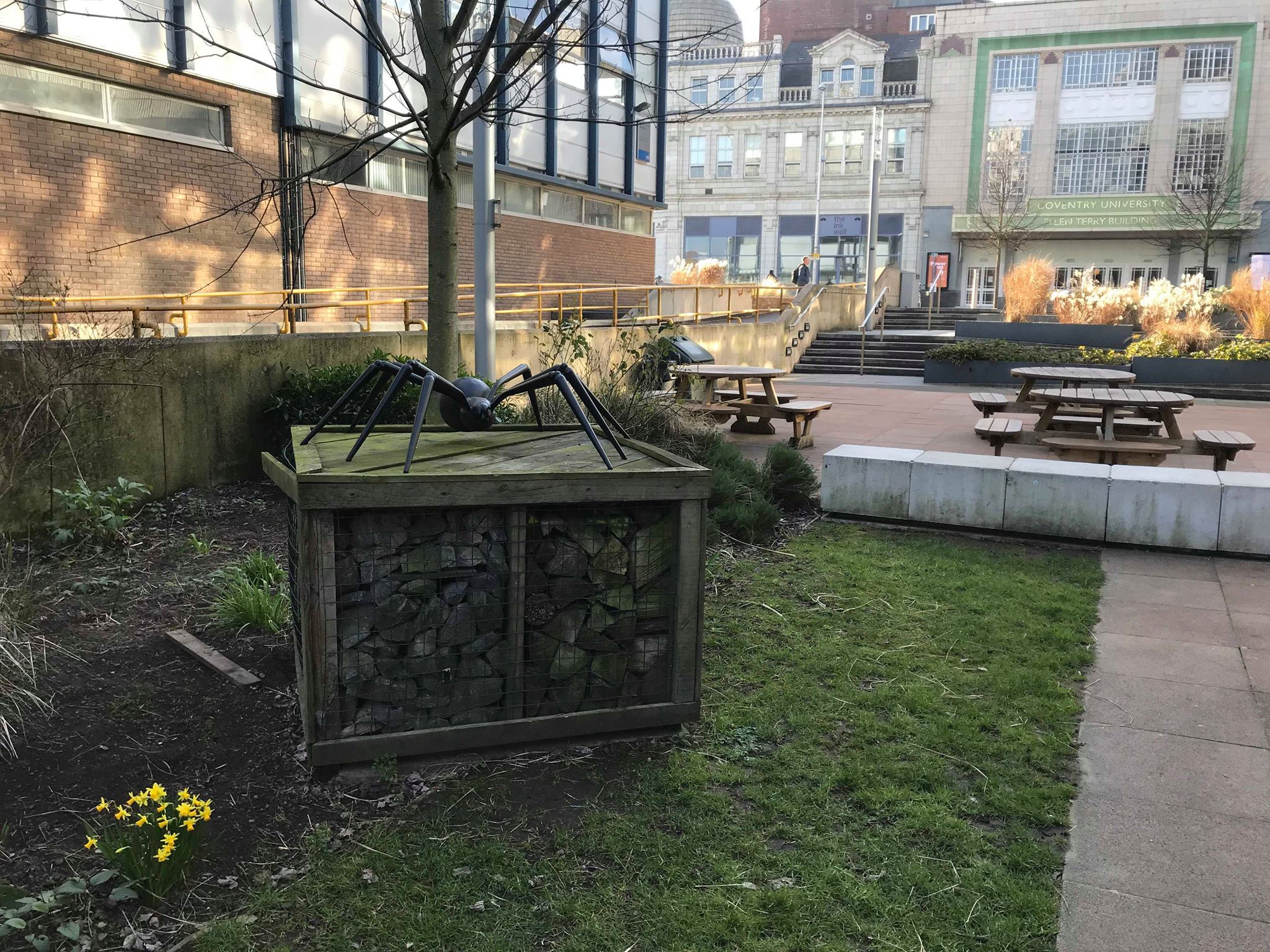 Image may contain: Flagstone, Furniture