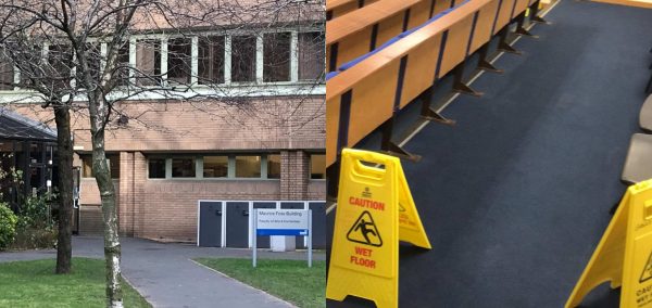 Image may contain: Text, Asphalt, Tarmac, Pedestrian