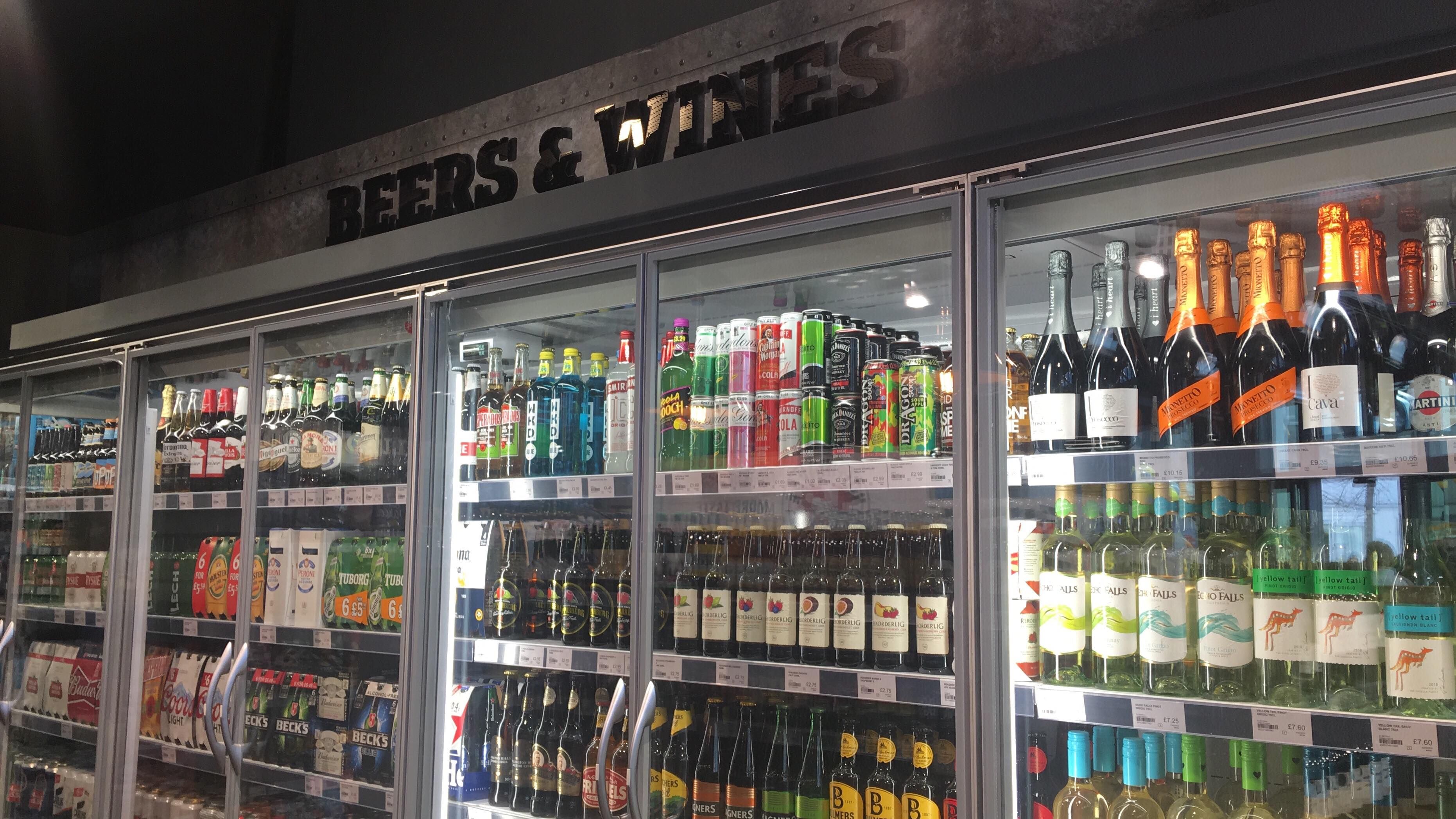 Image may contain: Liquor, Beer, Bottle, Grocery Store, Supermarket, Alcohol, Shop, Beverage, Drink, Market, Shelf