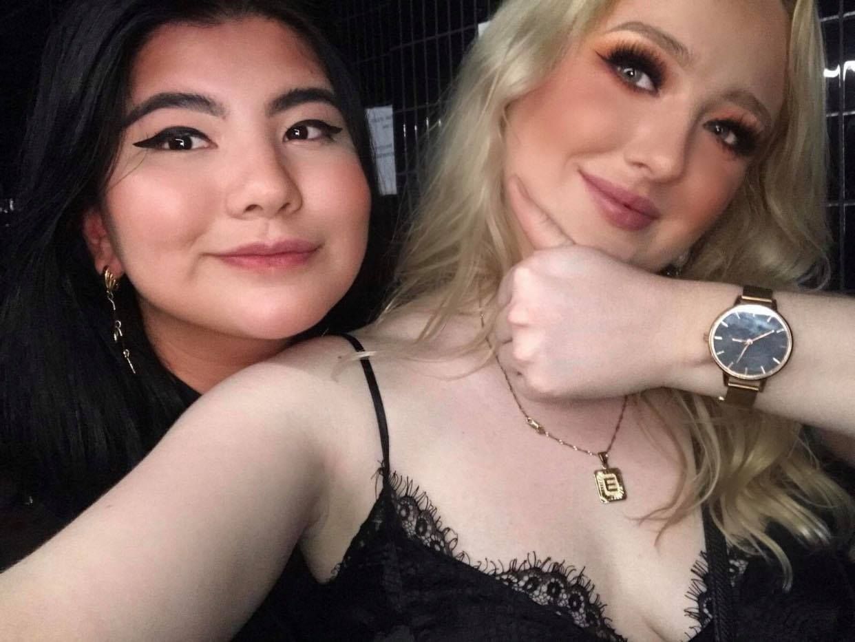 Image may contain: Female, Finger, Accessory, Accessories, Necklace, Jewelry, Wristwatch, Person, Human, Face