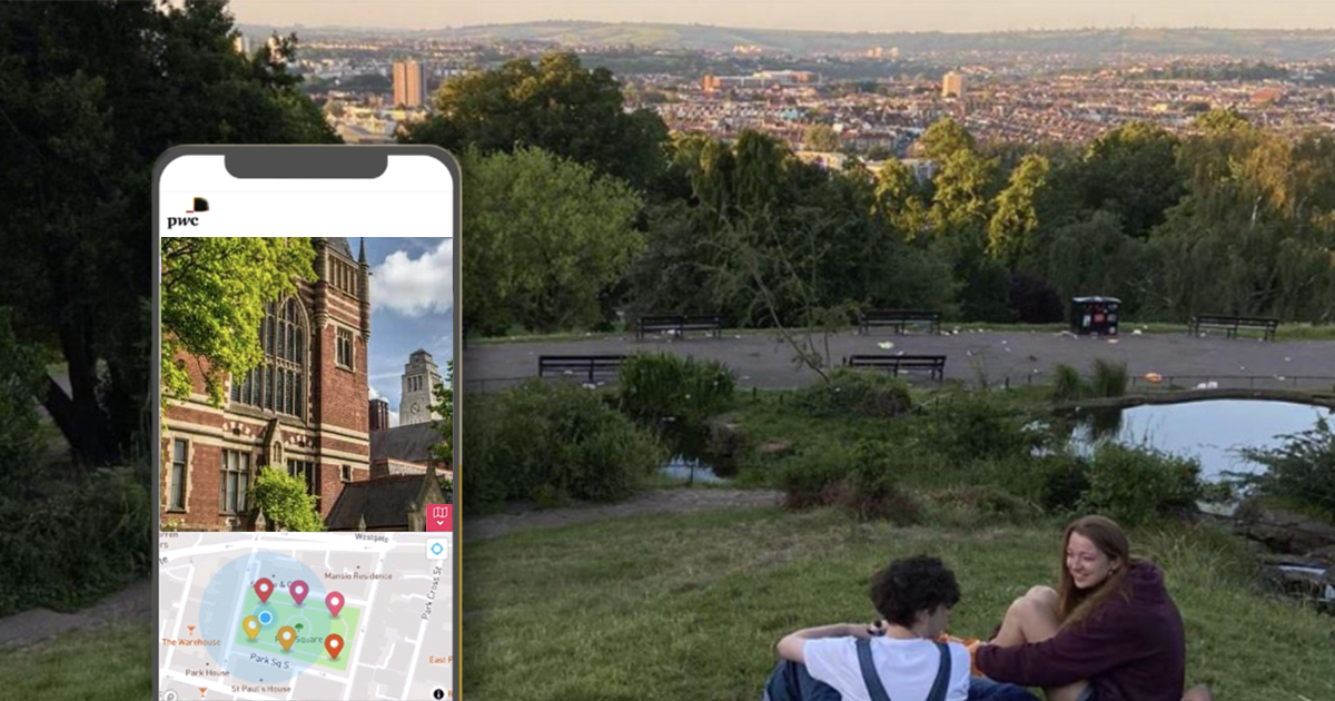 Explore your uni grounds for a chance to win a tech bundle or a BRAND