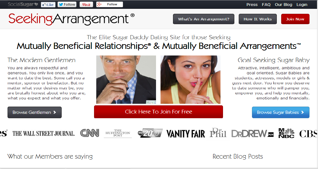 The Modern Gentleman is matched with a Goal Seeking Sugar Baby.