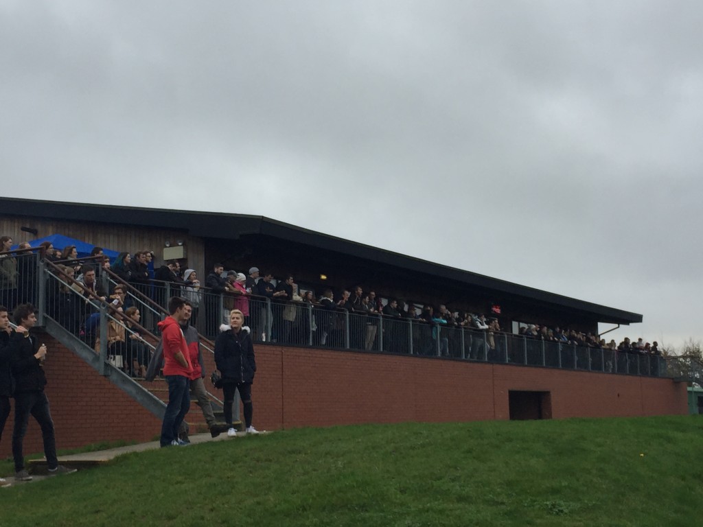 Home Support: 200+ Southampton students turned out to cheer on the Stags