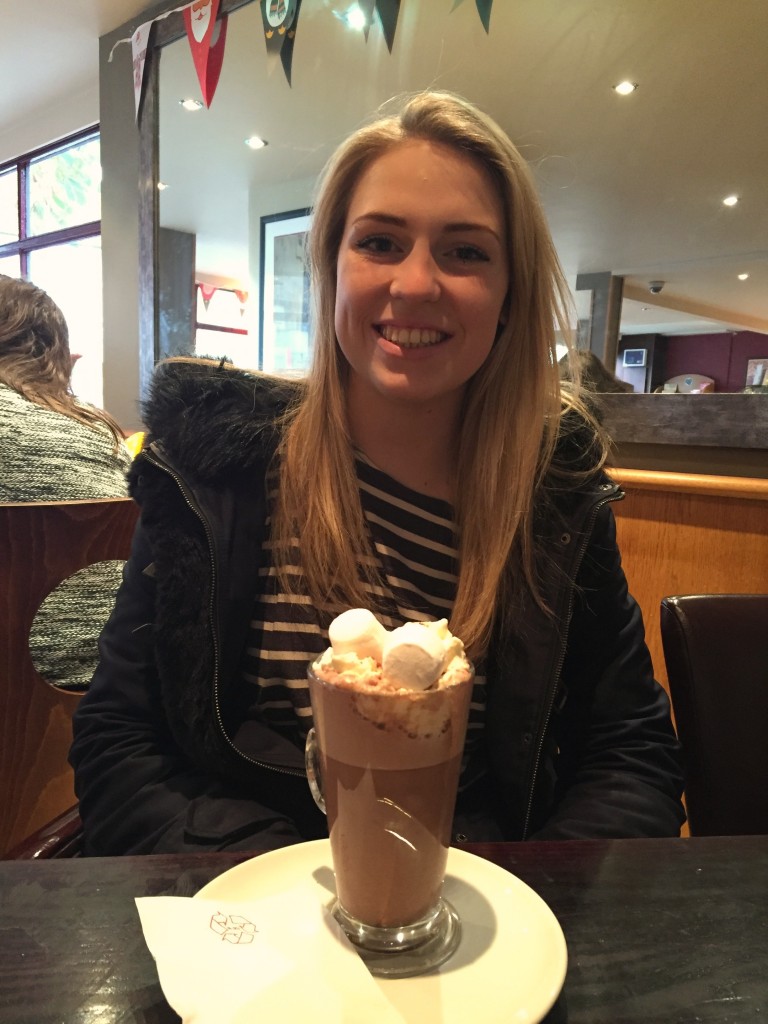 Feeling much happier now, hot chocolate helps!