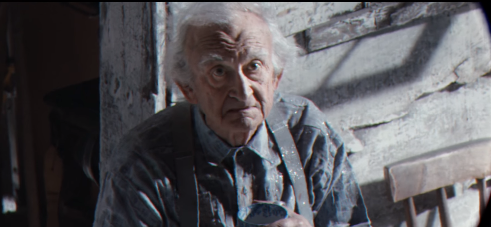 The man on the moon himself, somehow surviving without oxygen