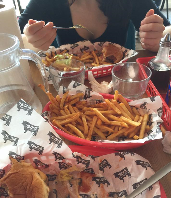 Chowing down with a Robert Johnston, Prince Charles is Overrated and one bushel of seasoned fries.