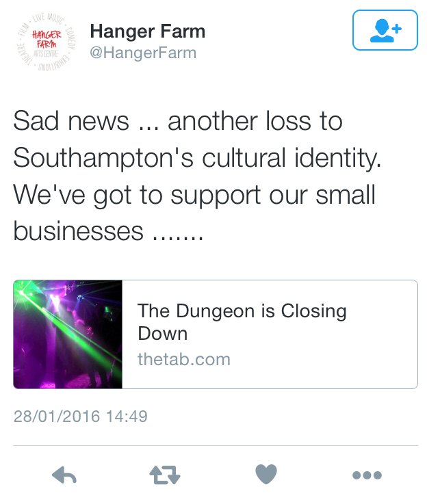 Many felt the loss to the Southampton night life would be a huge blow