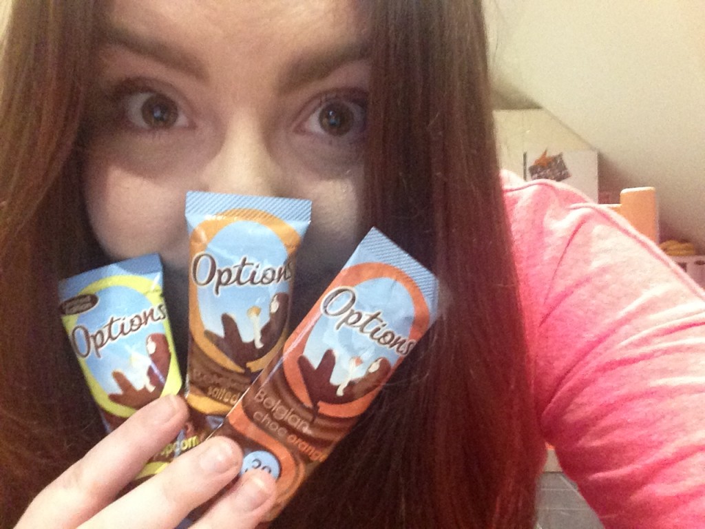 Novelty hot chocolates. Popcorn flavour? Count me in.
