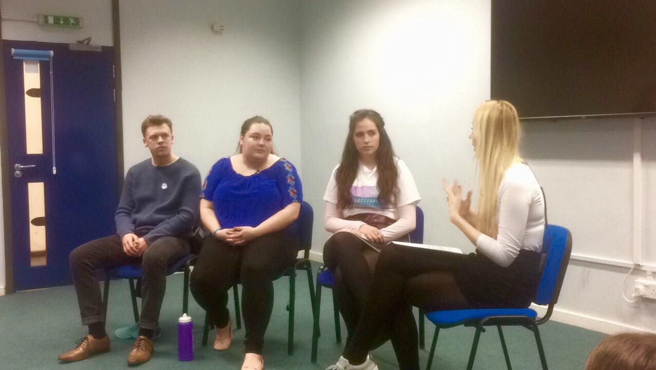 Image may contain: Chair, Furniture, Couch, Person, People, Human