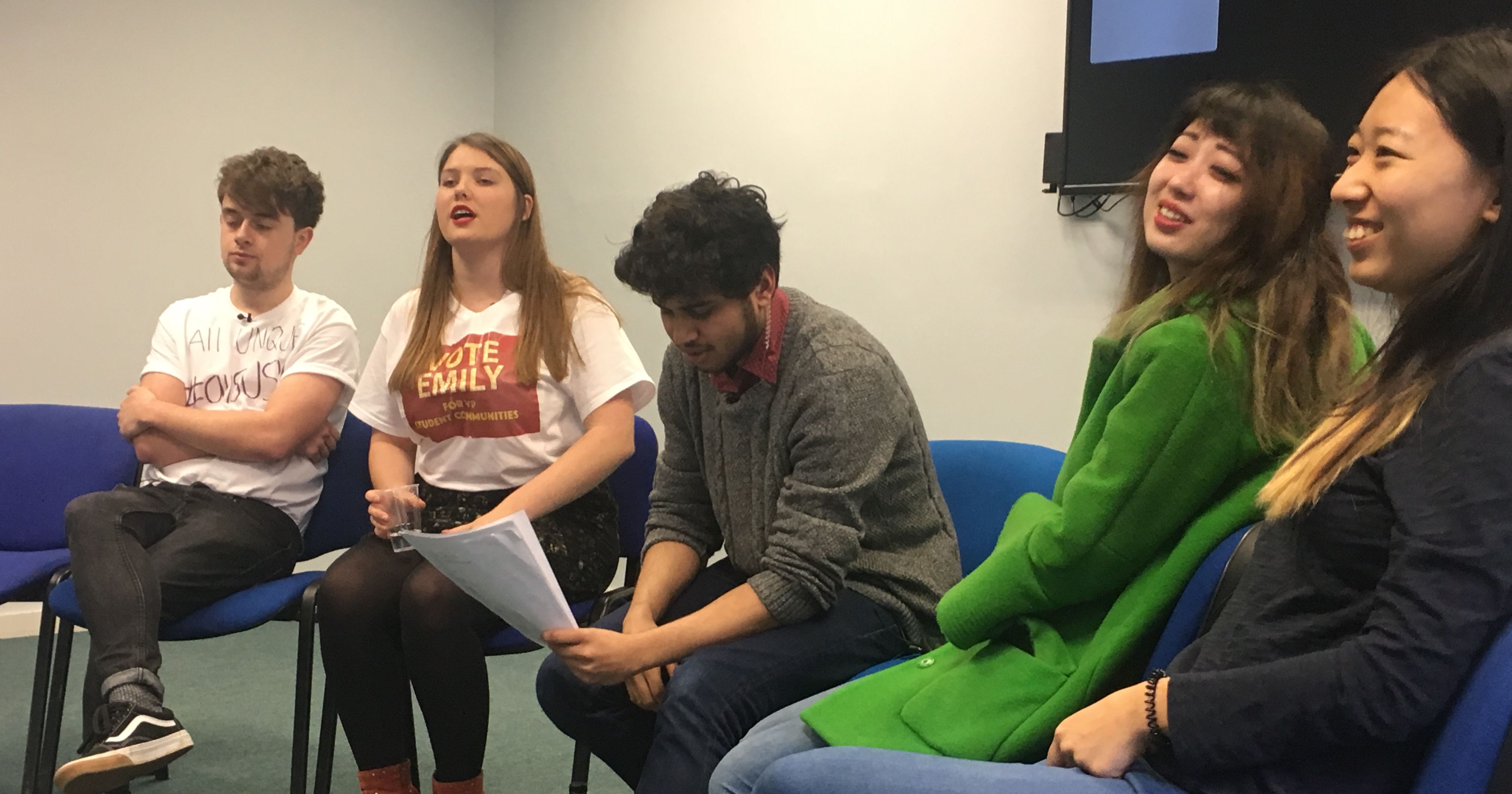 Image may contain: Chair, Furniture, Couch, Person, People, Human