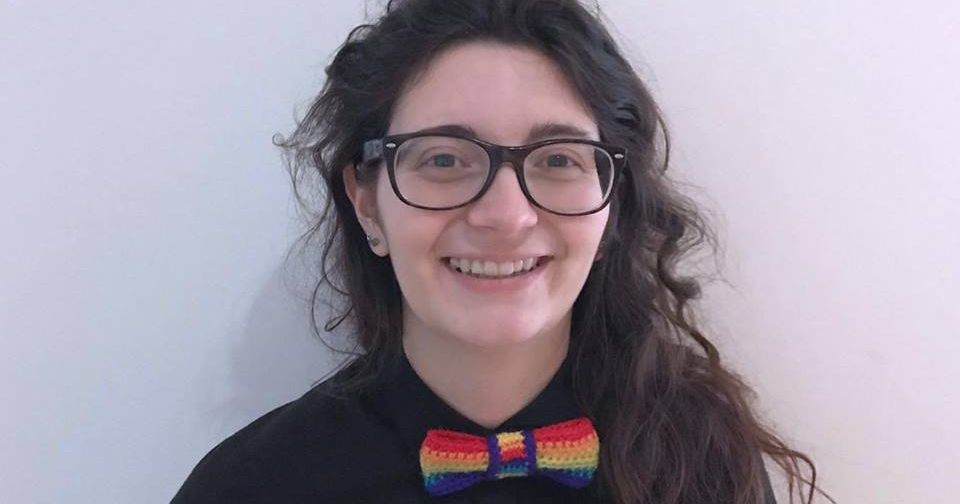 Image may contain: Portrait, Photo, Photography, Female, Head, Necktie, Tie, Face, Person, Human, Accessory, Glasses, Accessories