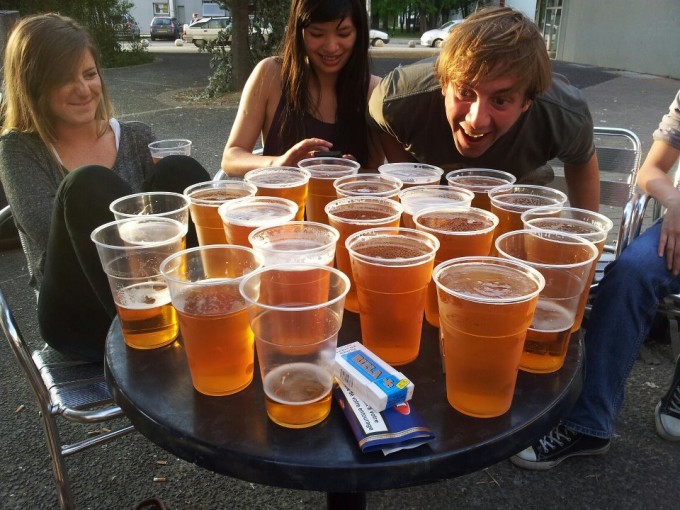 Beer all of sudden becomes everyone's drink of choice