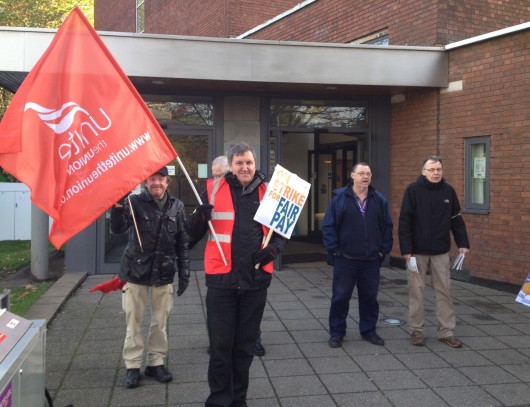 One of the smaller pickets