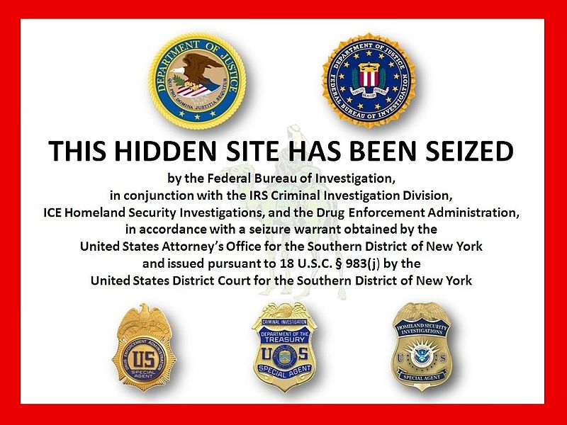 What users now see when they access Silk Road