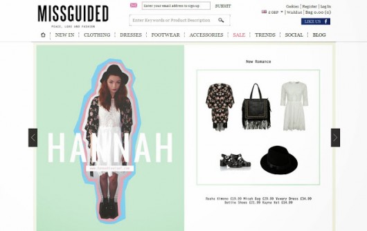 Hannah's collaboration with Missguided