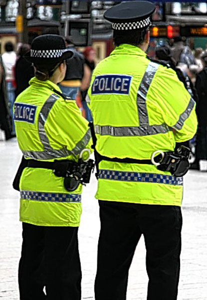 Simon was arrested at Victoria Station, London