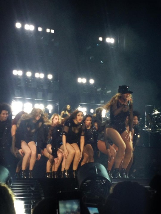 The singer won't check in to a Manchester hotel with the rest of her crew and dancers