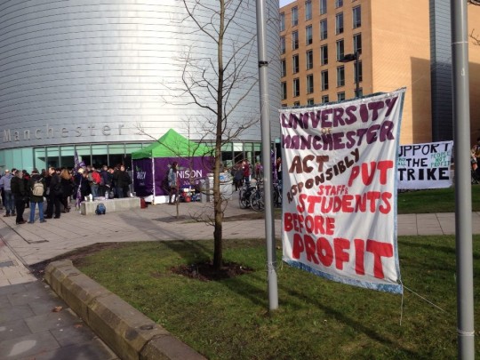 A sign shows the frustration