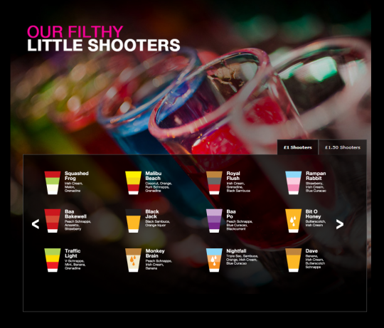 The famous "shooters"