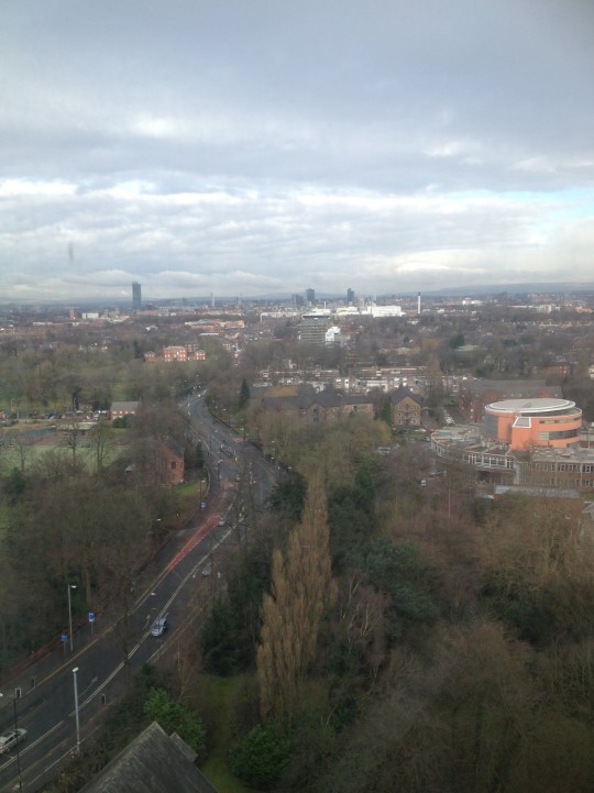 A (filthy) room with a view