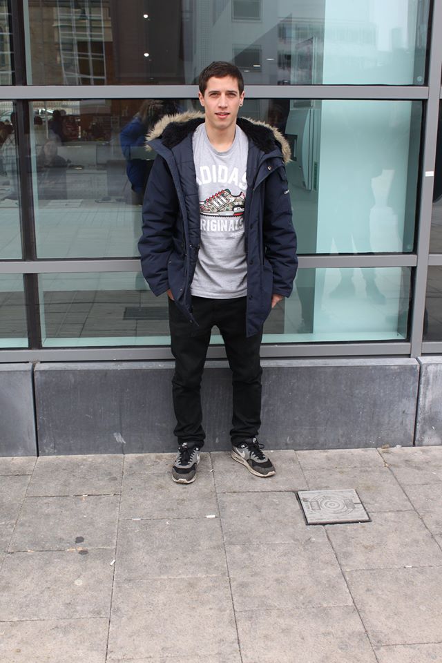 Joe is a second year Pharmacology and Physiology student who prides himself on his clean trainers. In this picture he's sporting some Nike Air Max's, and a great Carhartt coat