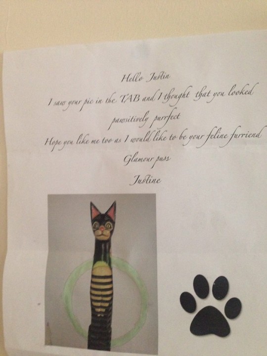 The first love letter of many