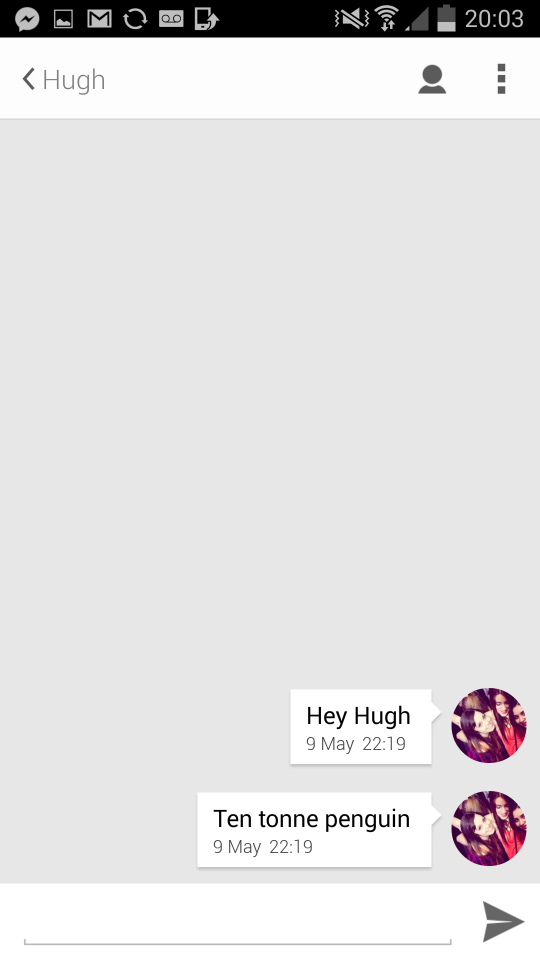 It wasn't enough to break the ice