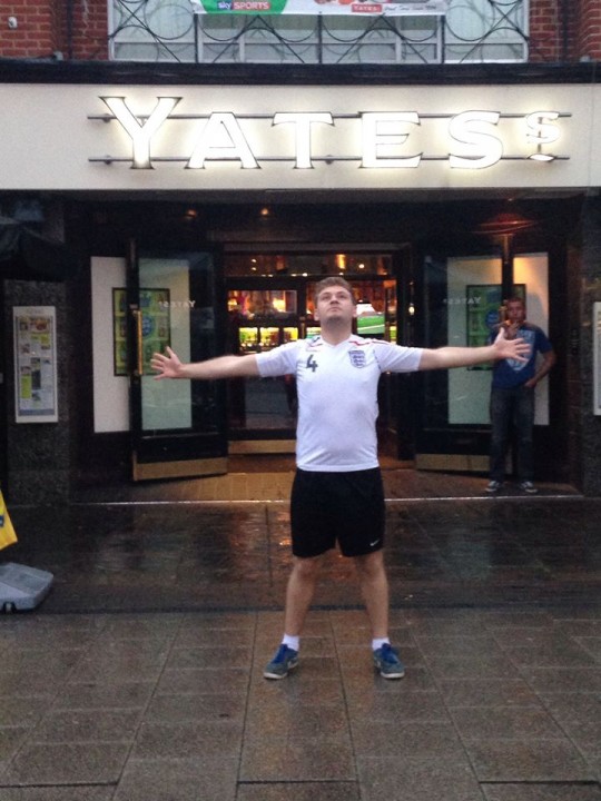 First round on me. Can i borrow a fiver?