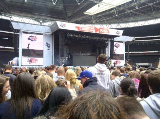 Festivals and concerts are great for Will but not so great for those behind him
