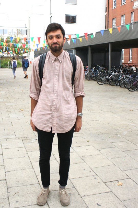 Jonathan, 3rd year Modern History and Economics: "casual"