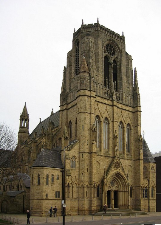 The woman was picked up outside the church on Oxford Road