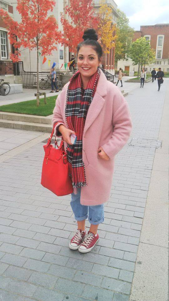 Megan, 2nd year English Language student