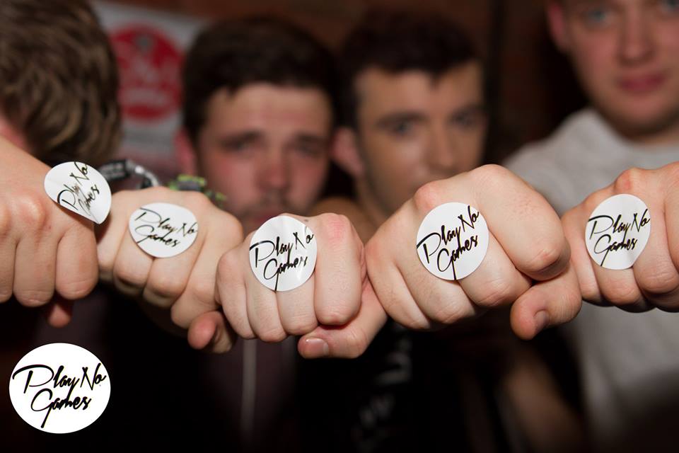 There will be stickers on the night