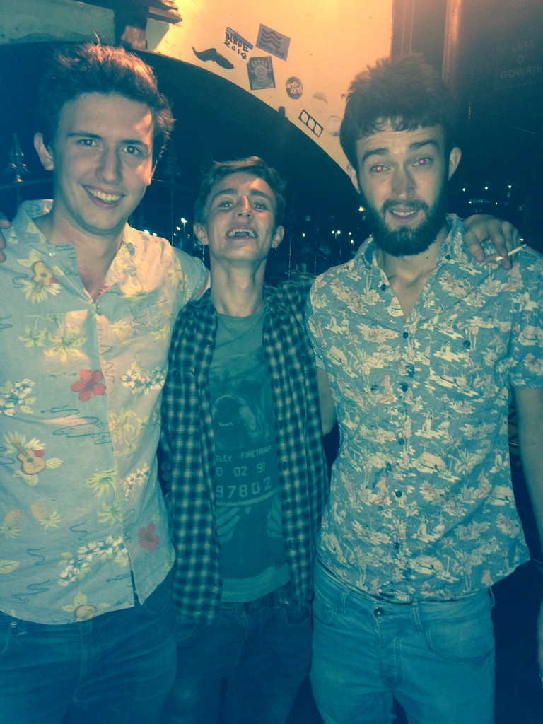 Spotted as local celebs