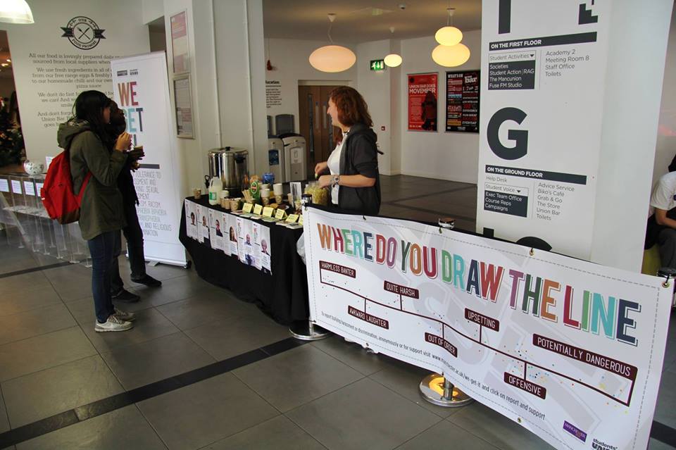 Part of the 'We Get It' campaign in the SU