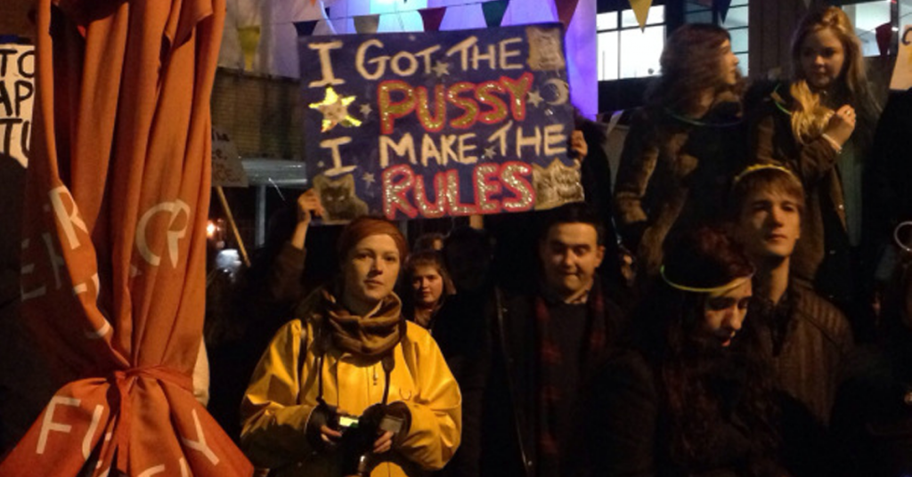 Last year's march