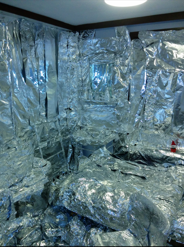 Drama student Will described the room as trippy