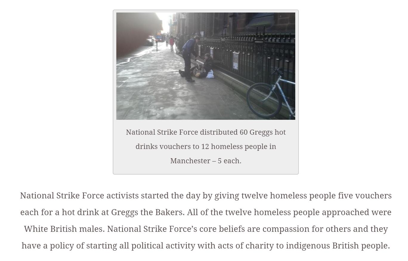 Controversial: National Strike Force's "Charity" Voucher Distribution