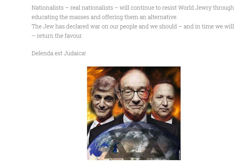 Renshaw: "Delenda est Judaica!"