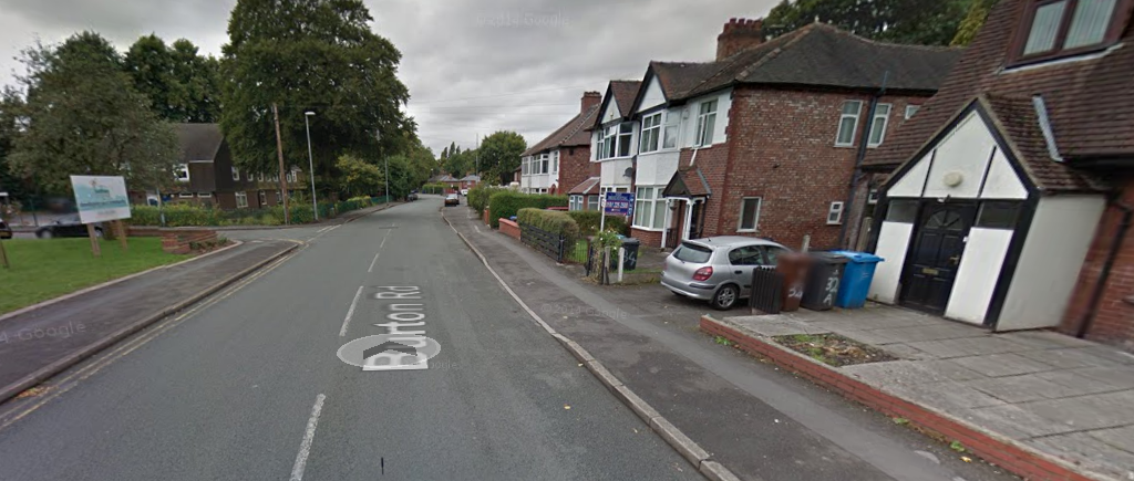 Burton Road in Withington