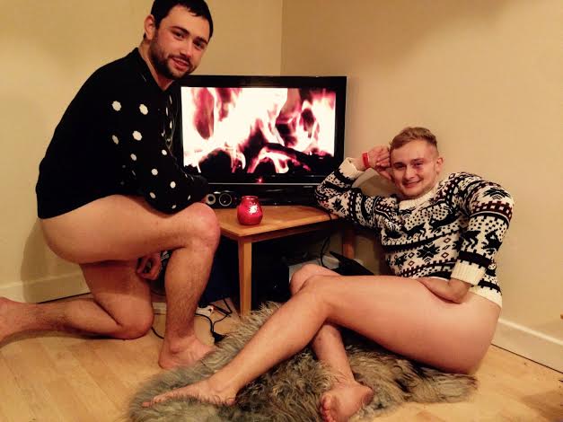 Mr Drinkall on the right