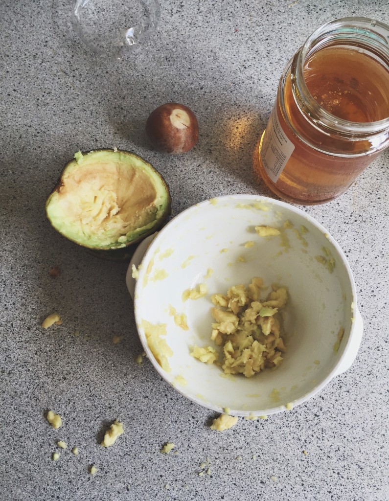 The result of using unripe avocado